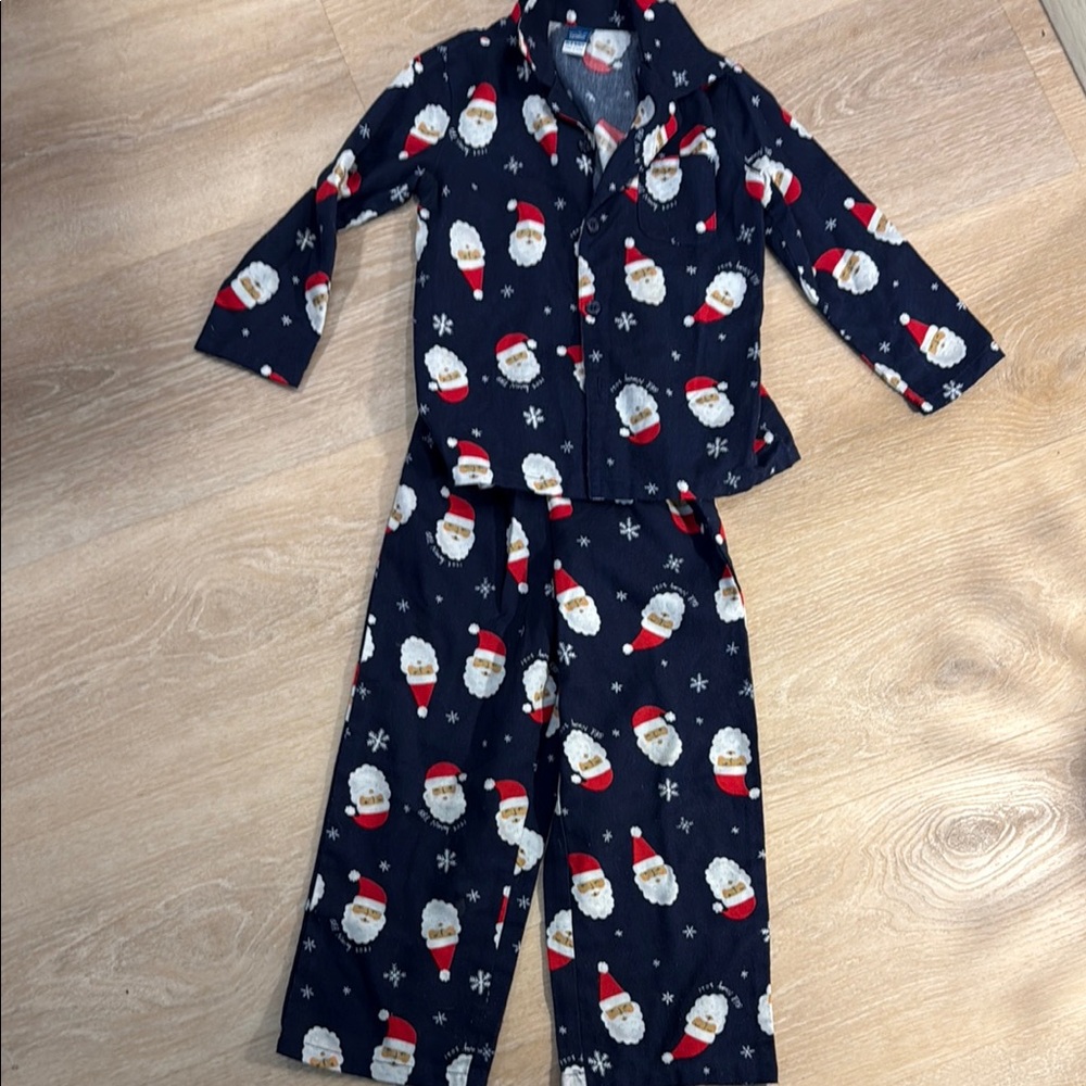 Kids Santa Pajamas - Navy Blue old navy